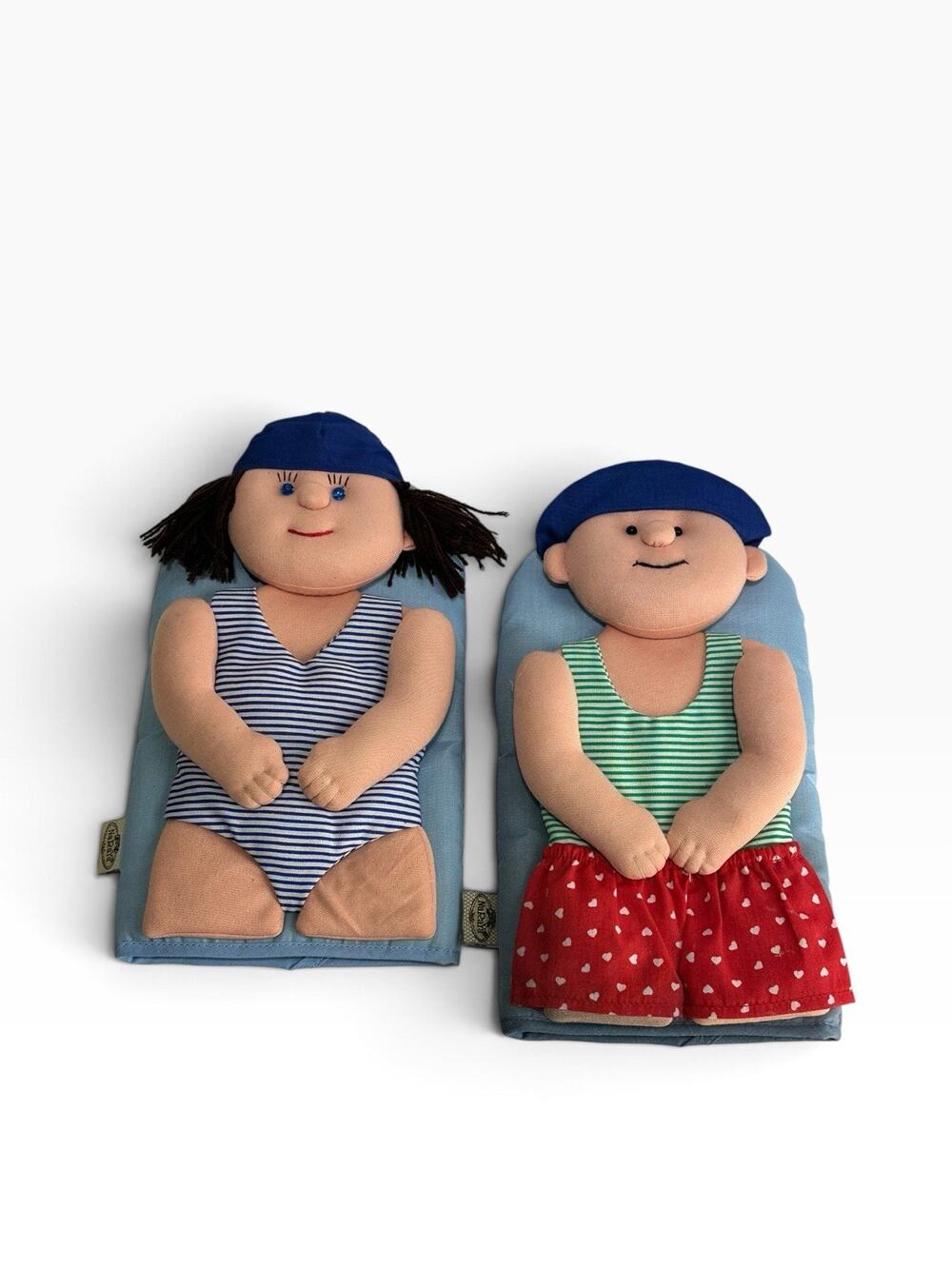 NaRaYa Thailand Stuffed Doll Kitchen Oven Mitts Beach Swimsuit Boy Girl Pair